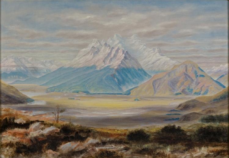 Tom Thomson Painting of Mount Earnslaw Sweden oil painting art